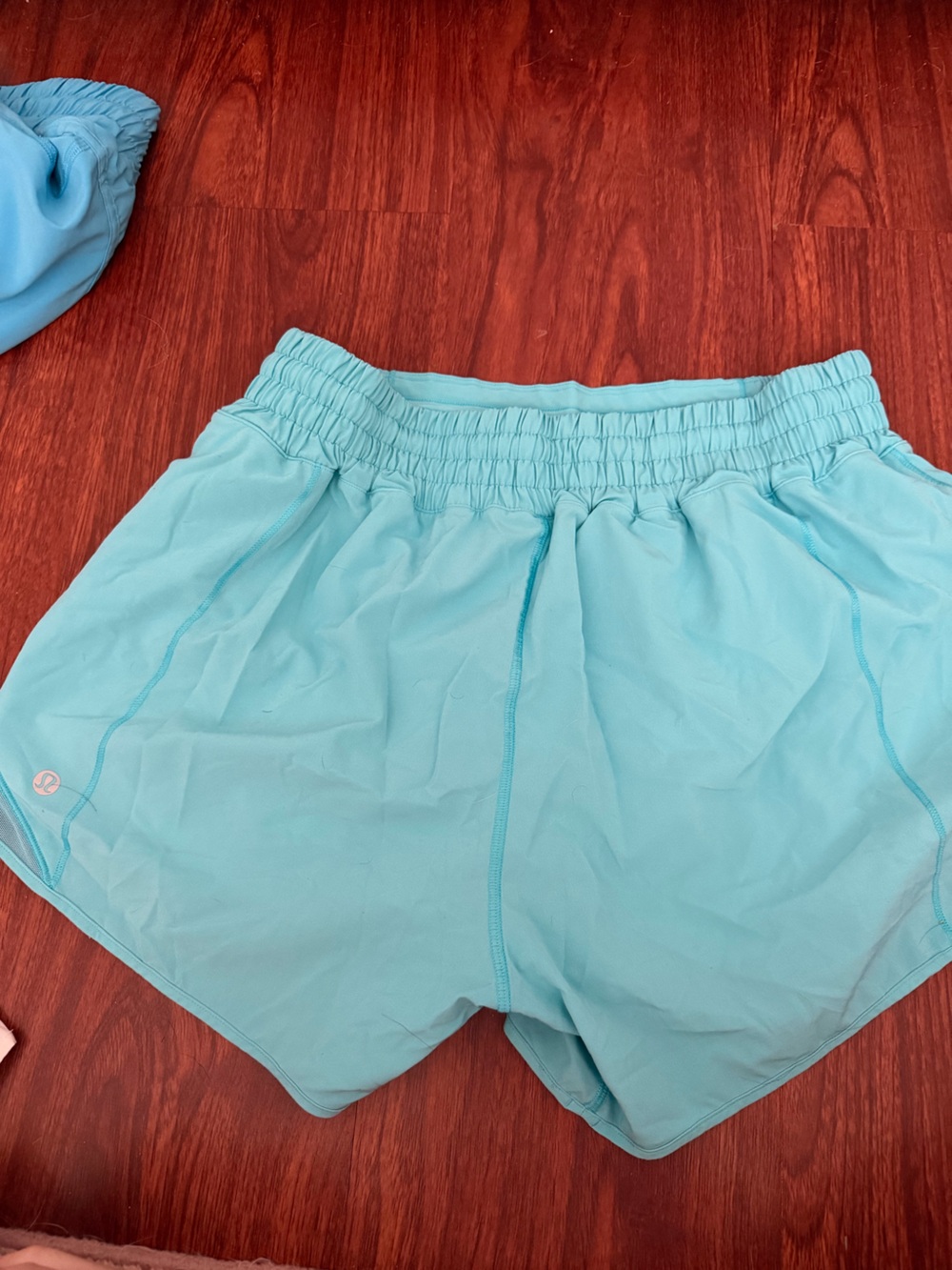 lululemon athletica aqua athletic running shorts - Picture 2 of 3